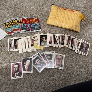 True Crime Trading Cards Collection